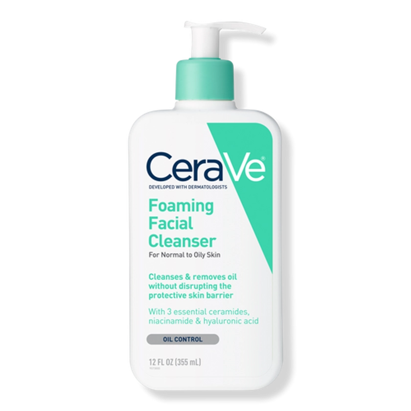 Foaming Facial Cleanser for Balanced to Oily Skin