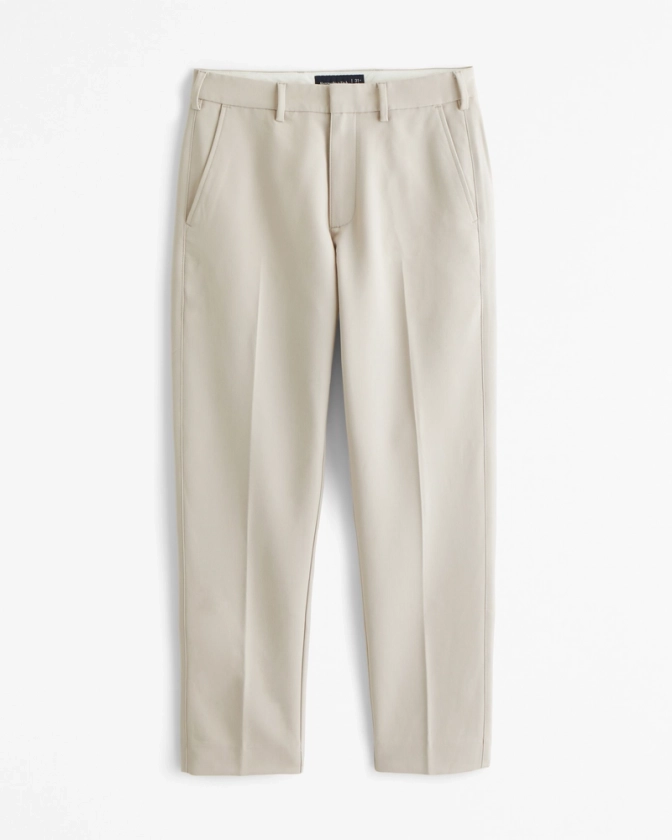 Men's Straight Fixed Waist Pant | Men's Party Collection | Abercrombie.com