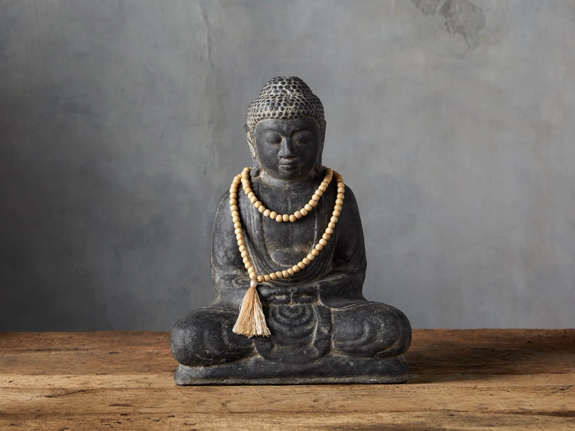 Seated Buddha with Beads