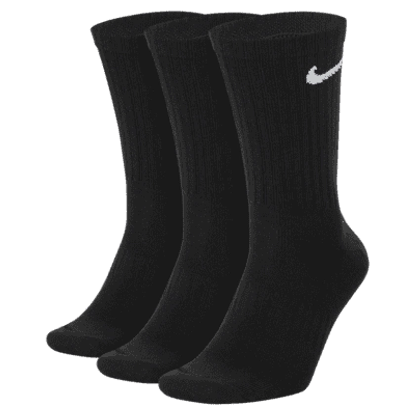 Nike Everyday Lightweight Training Crew Socks (3 Pairs)