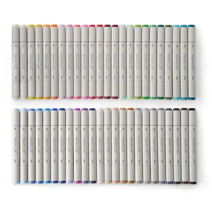 48 Color Dual Tip Sketch Markers by Artist's Loft™