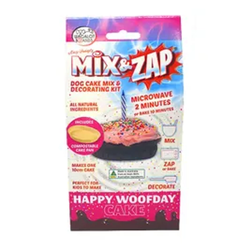 Mix & Zap Birthday Cake Kit Dog Treat Pink