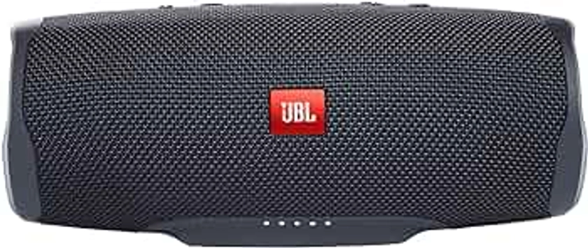 JBL Charge Essential 2 Speaker Bluetooth Portatile, Cassa Altoparlante Wireless Waterproof IPX7, USB, Power Bank integrato, fino a 20h di Autonomia, Nero