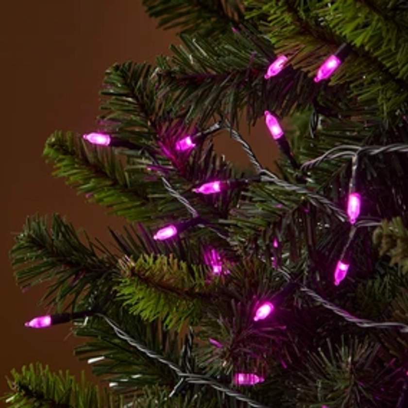 200 LED Pink Incadescent String Lights