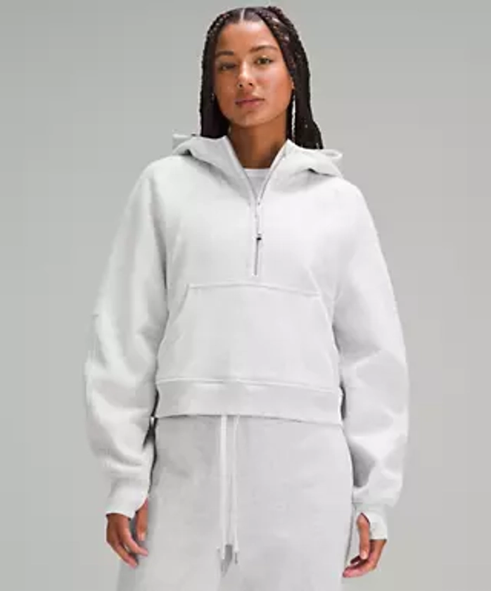 Scuba Oversized Half-Zip Hoodie