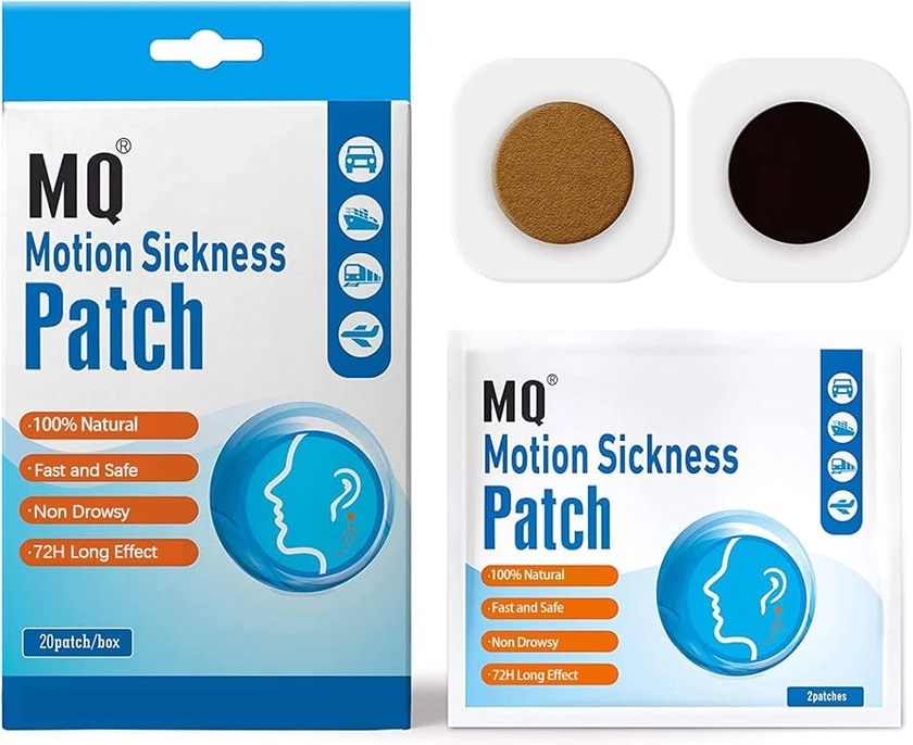 MQ Motion Sickness Patch,20 Count/Box