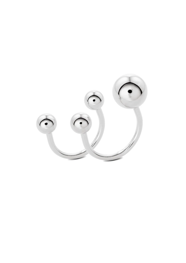 Bomb Rings Duo Silver | NO MORE accessories