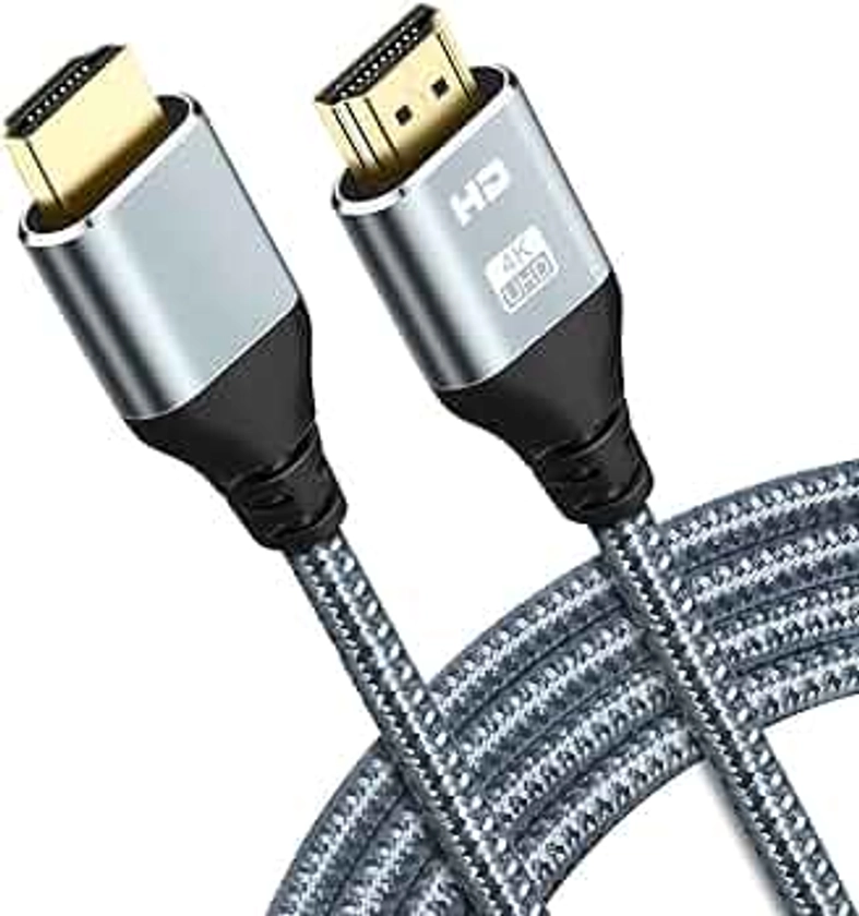 HDMI Cable 4K 40 foot, 4K 60HZ High Speed 18 Gbps HDMI 2.0 Cable, HDR, HDCP 2.2/1.4, 3D, 2160P,1080P 28AWG HDMI Cord for UHD Samsung TV, Monitor, PS4/3, Xbox One