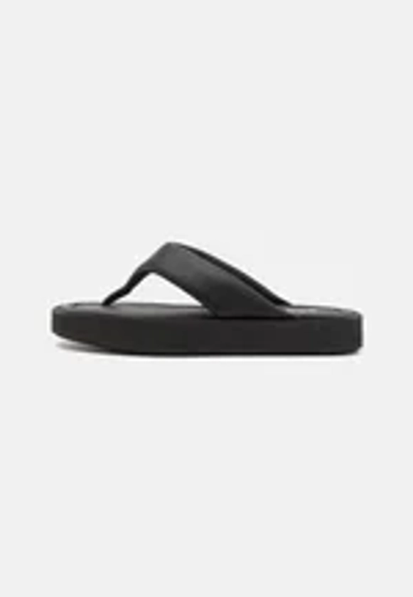 T-bar sandals - black
