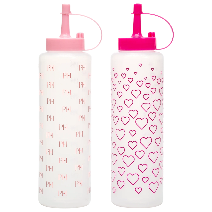 Paris Hilton 2 Pack 11.5oz Squeeze Bottle Set, Pink - Walmart.com