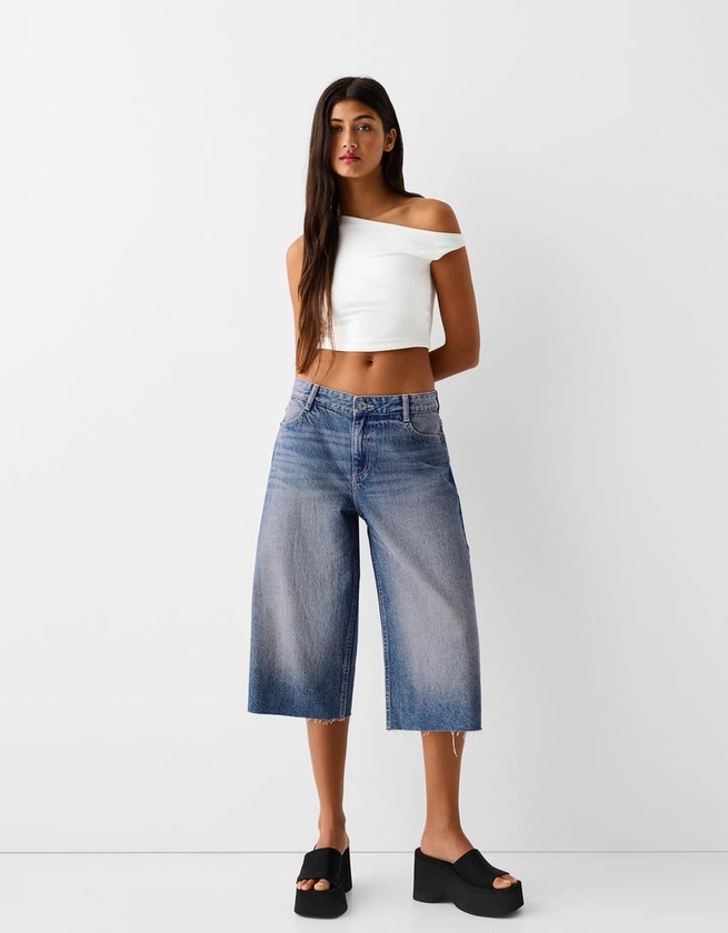 Bermuda jort en jean - Jupes et Shorts - Femme