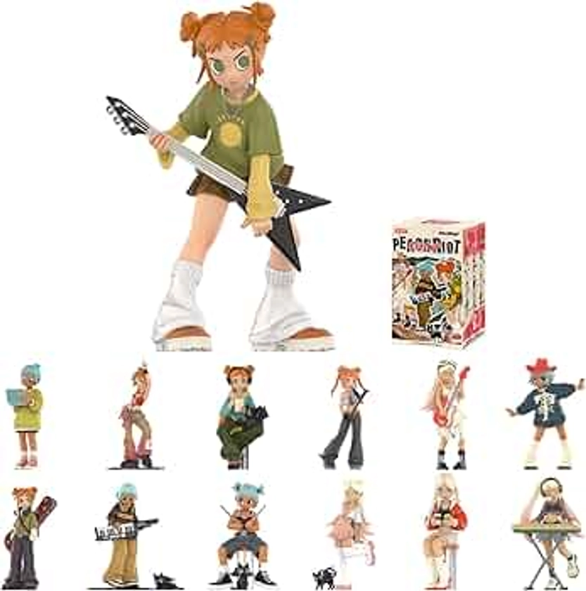 POP MART Peach Riot Rise Up Series Figures, Peach Riot Blind Box Figures, Random Design Action Figures Collectible Toys Home Decorations, Holiday Birthday Gifts for Boys and Girls, Single Box