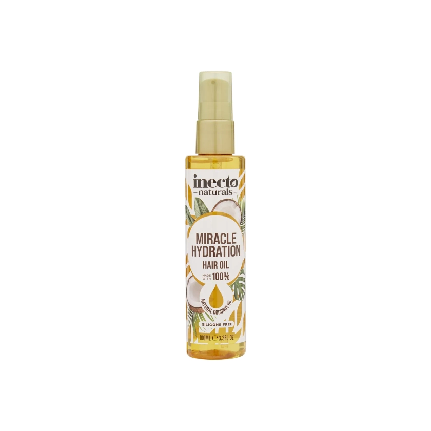 Inecto Naturals Miracle Hydration Hair Oil 100ml