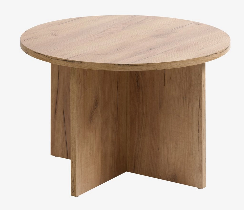 Table basse KALVEHAVE Ø70 chêne | JYSK