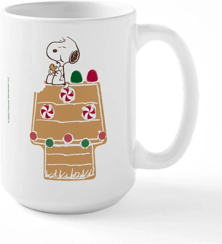 Buy FUNKY CLUB Snoopy Gingerbread House Snacking Mugs Large Mug (1161348588) Printed Coffee and Tea Ceramic Mug- 320 ML Ceramic Coffee Mug 3804 Online at Low Prices in India - Amazon.in