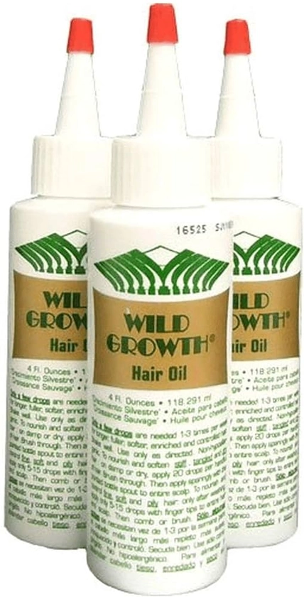 Wild Growth Hair Oil 3pcs x 4oz