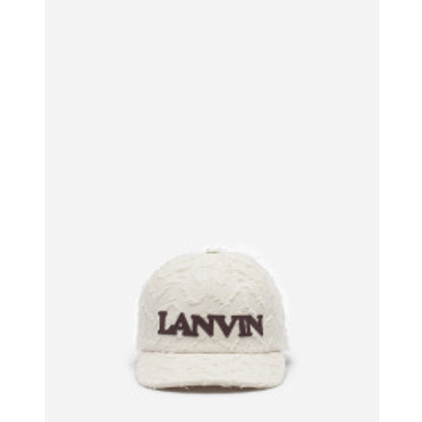 CASQUETTE LANVIN EN COTON À MOTIF CHEVRON