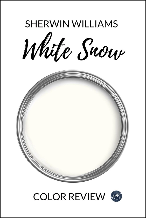 Sherwin Williams WHITE SNOW 9541: Color Review