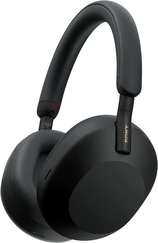 Sony WH-1000XM5 - Casque Bluetooth sans Fil à réduction de Bruit - 30 Heures d'autonomie - Optimisé pour Alexa et Google Assistant - avec Micro intégré pour Les appels téléphoniques - Noir