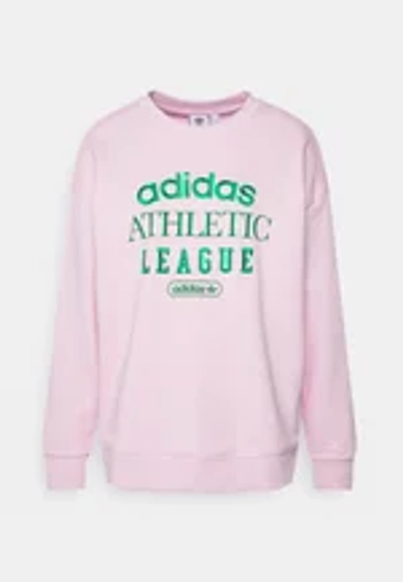 adidas Originals RETRO LUXURY CREW - Sweatshirt - clear pink/rose - ZALANDO.FR