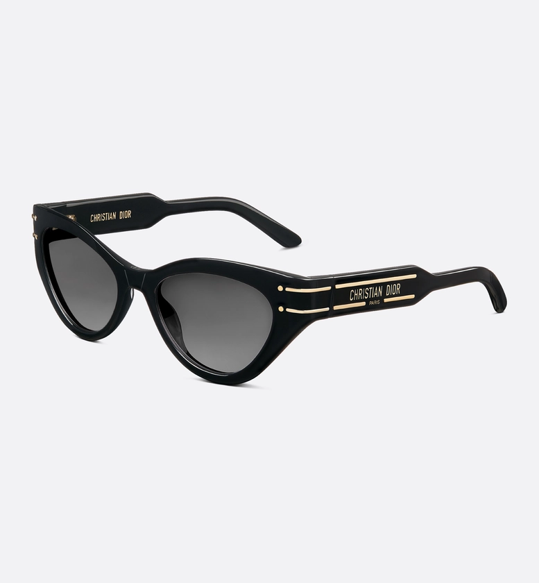 DiorSignature B7I Lunettes de soleil papillon noires | DIOR