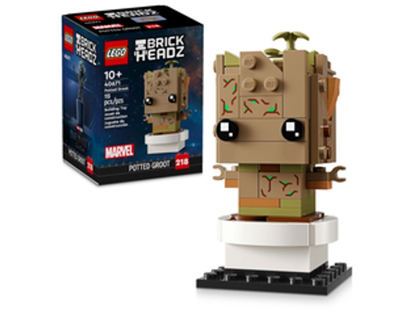 Groot en pot 40671 | BrickHeadz | Boutique LEGO® officielle FR 