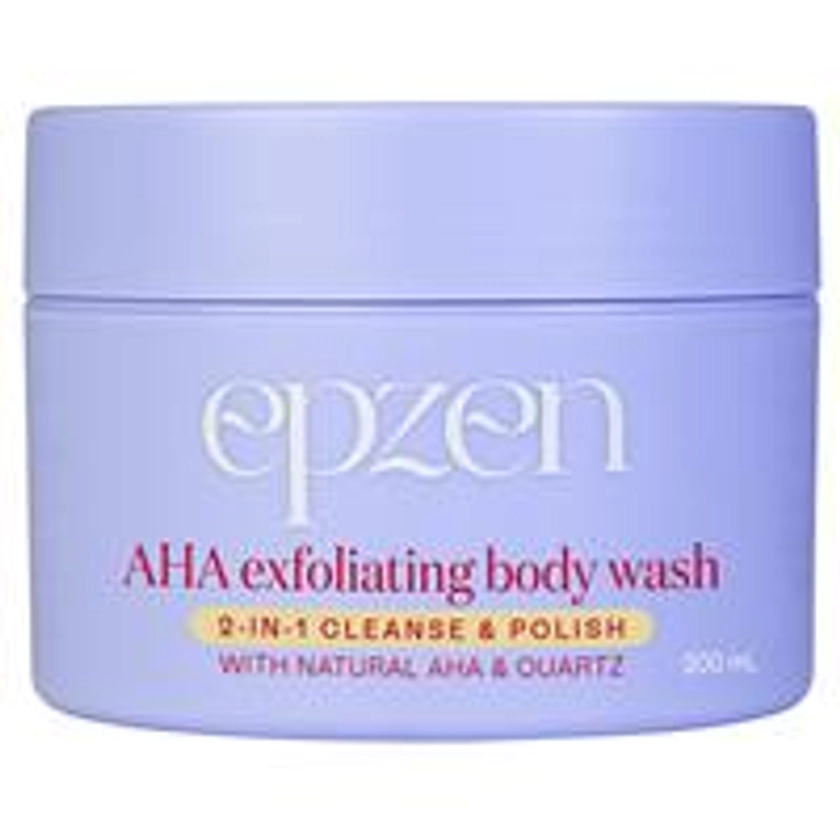 Epzen AHA Exfoliating Wash With Natural AHA & Quartz 200ml