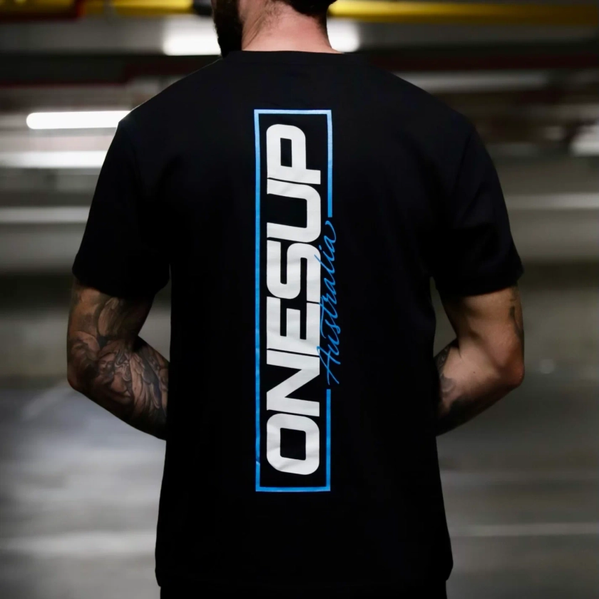 OnesUp Aus Tee (Electric Blue)