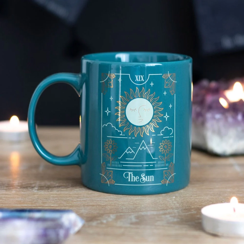 11 oz Ceramic Tarot Card Mug - The Sun