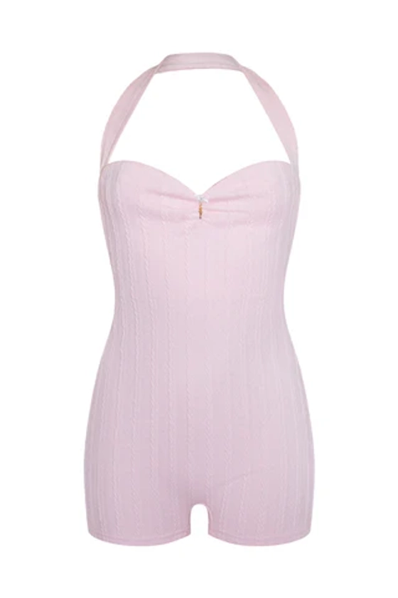 THE MARILYN BODYSUIT - Ballerina Pink