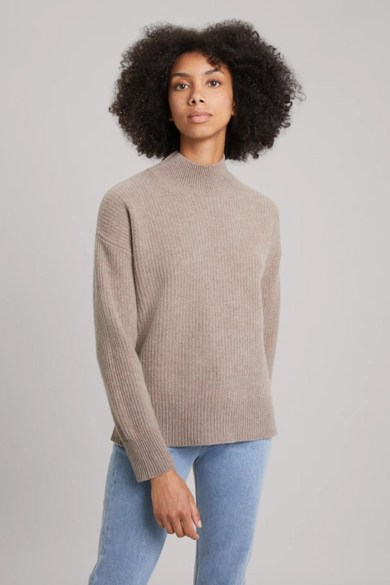 The Mock Neck Sweater