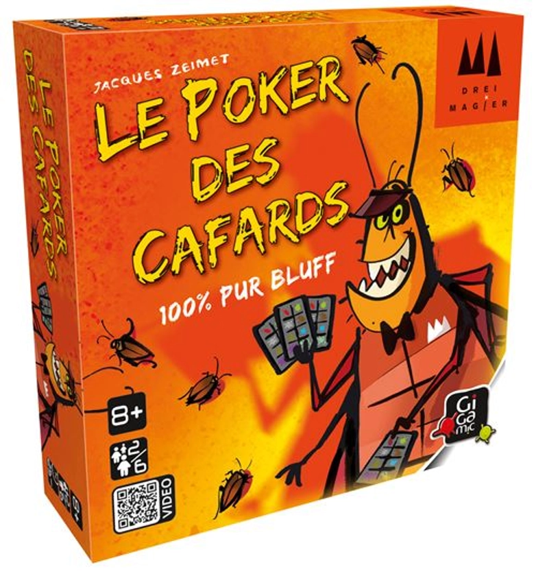 Gigamic Poker des Cafards