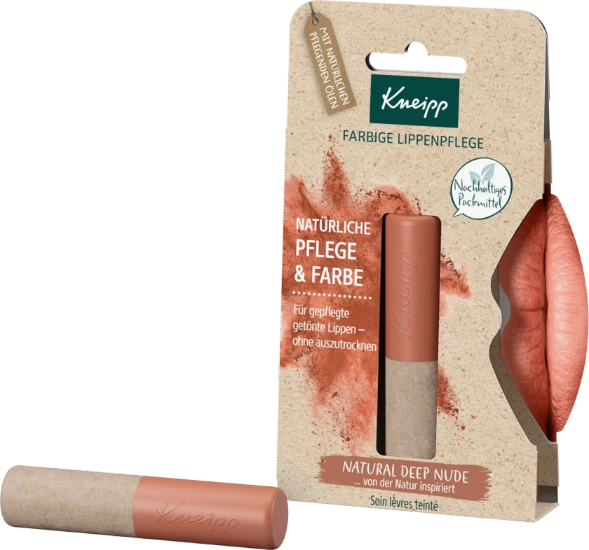 Kneipp Balsamo labbra Deep Nude, 3,5 g Acquista online a prezzi convenienti | dm Italia