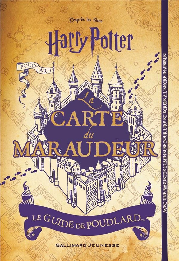 Harry Potter : la carte du Maraudeur : Collectif - 2075104050 - Livres jeux et d'activités | Cultura