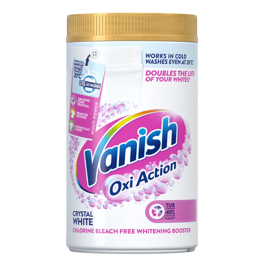 Vanish Gold Oxi Action Powder Crystal White, 1.9kg | Cost...