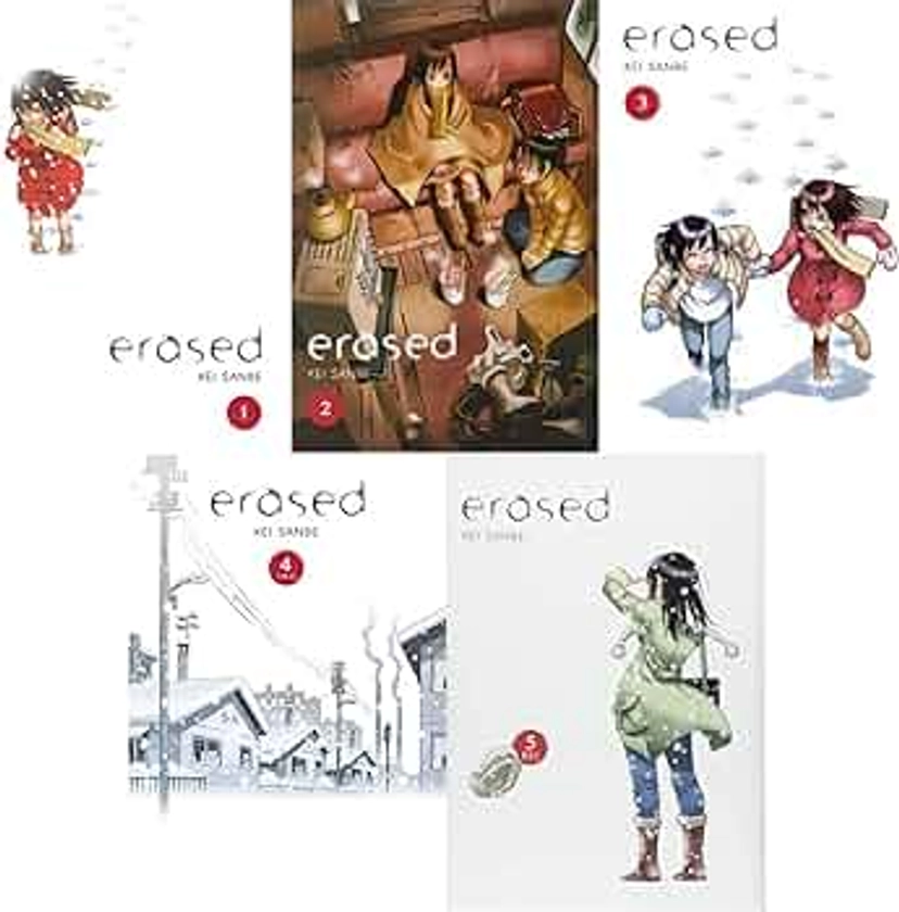 Erased Manga Set Vol.1-5 by Kei Sanbe