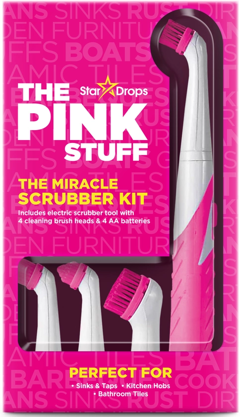 The Pink Stuff Sonic Scrubber Kit