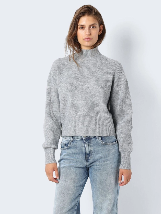 CROPPED KNITTED PULLOVER