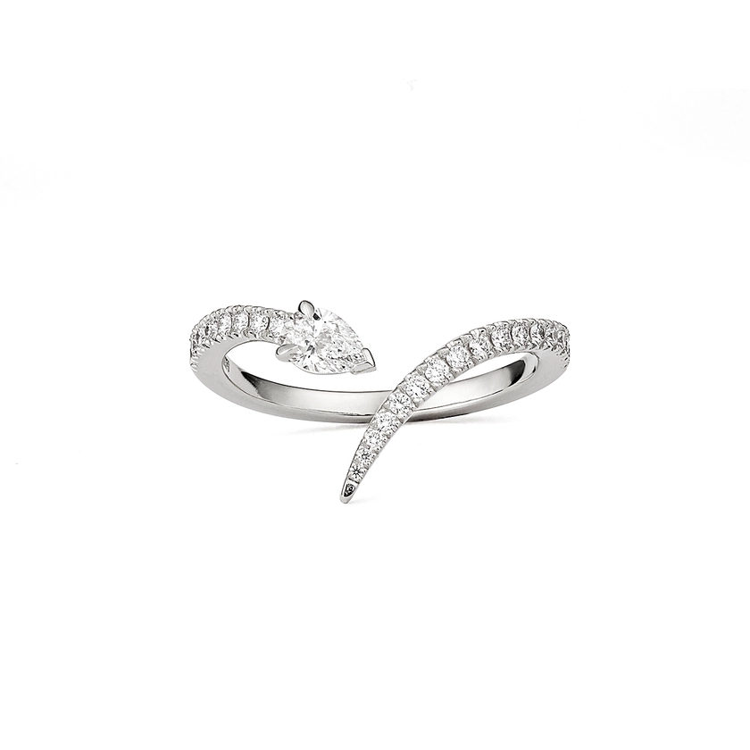 Diamond Drop Ring - Engelbert