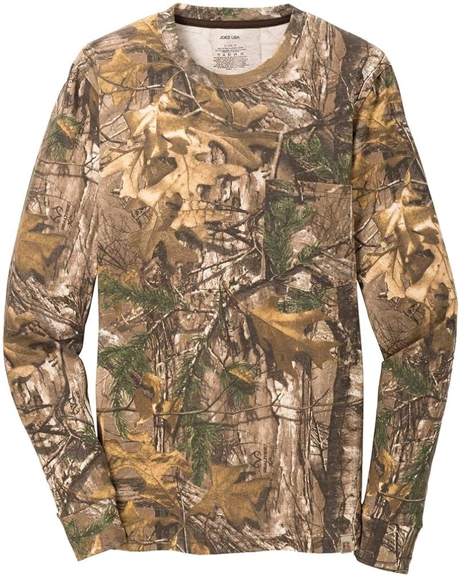 Joe's USA Men's Cotton Camouflage Hunting Shirts in S-3XL