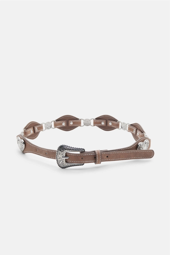 Ceinture cowboy cœurs - pull&bear