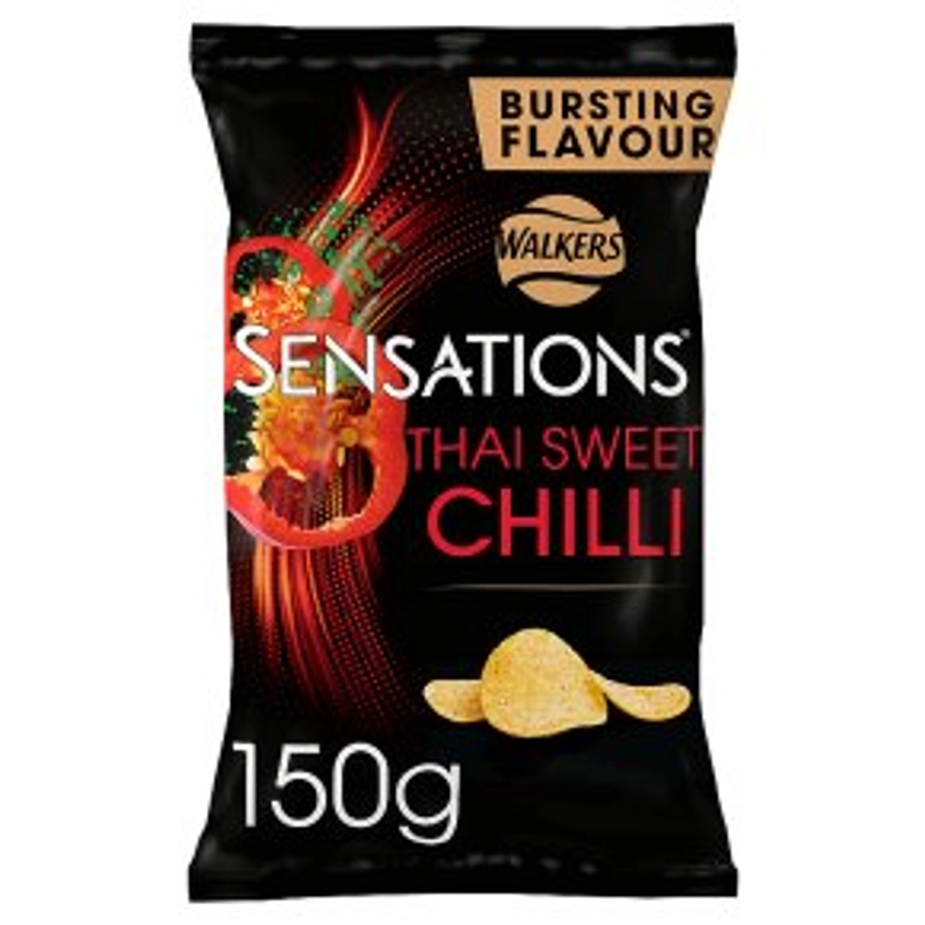 Walkers Sensations Thai Sweet Chilli Sharing Crisps