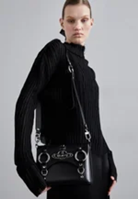 Vivienne Westwood KIM CROSSBODY BAG - Sac bandoulière - black/noir - ZALANDO.FR