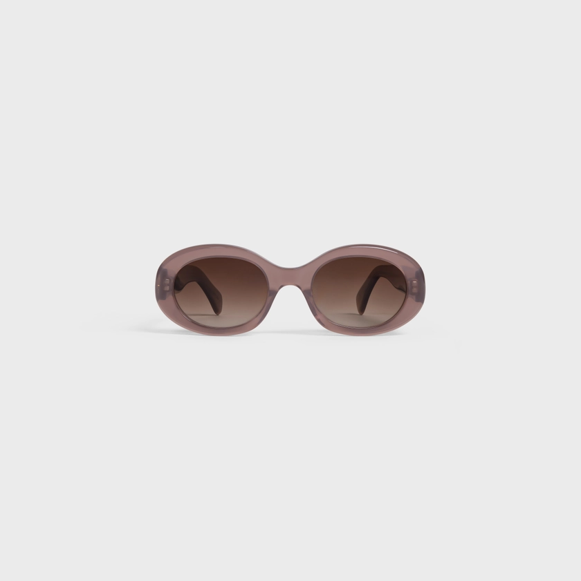 LUNETTES DE SOLEIL TRIOMPHE 01 ACÉTATE - NOISETTE | CELINE