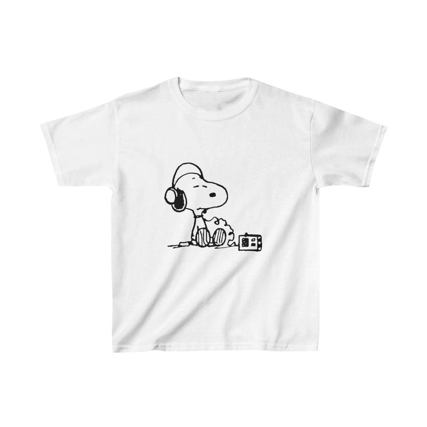 Y2k Snoopy Peanuts Graphic Tee- Vintage Unisex Graphic Shirt, shirt for women