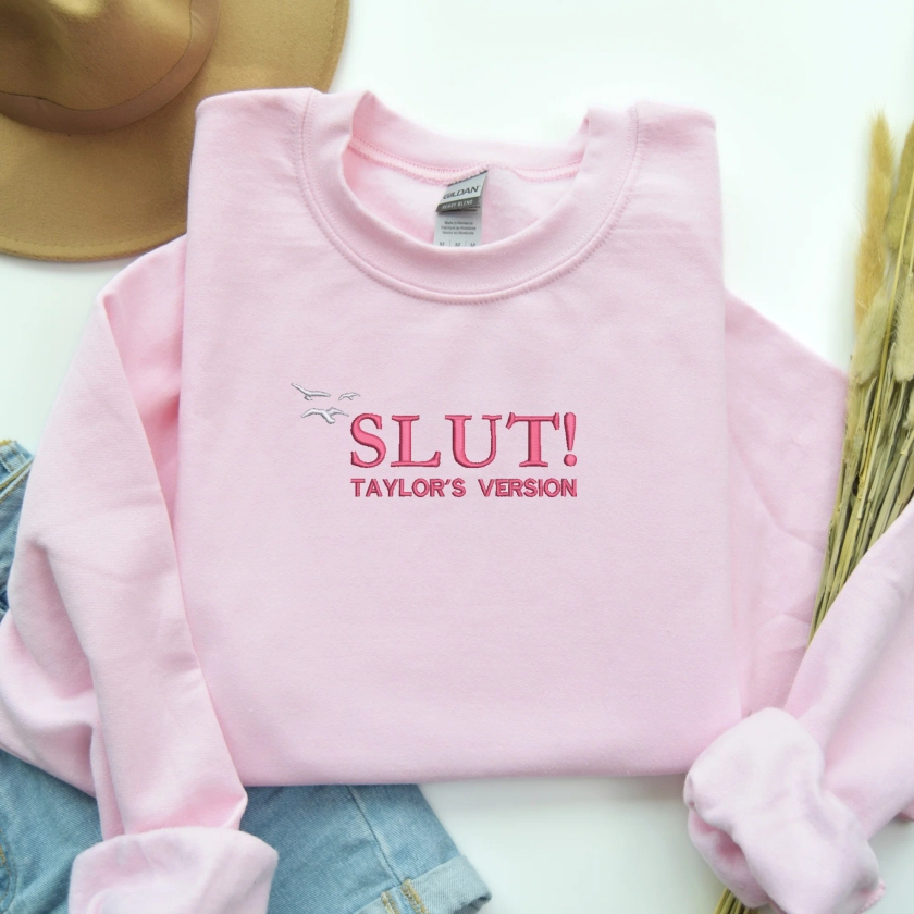 1989, Slut!, Embroidered sweatshirt
