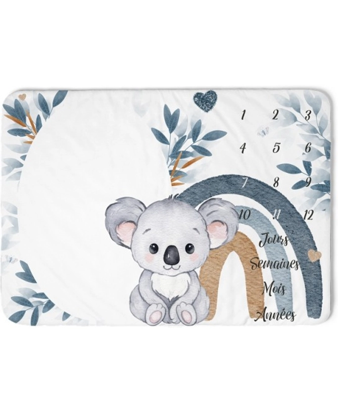 Tapis étape Koala bleu