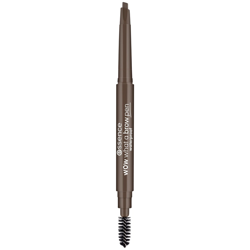 essence | wow what a brow pen waterproof crayon sourcils 03 Dark Brown Crayon Sourcils - 03, Dark Brown, 0,2 g - Marron