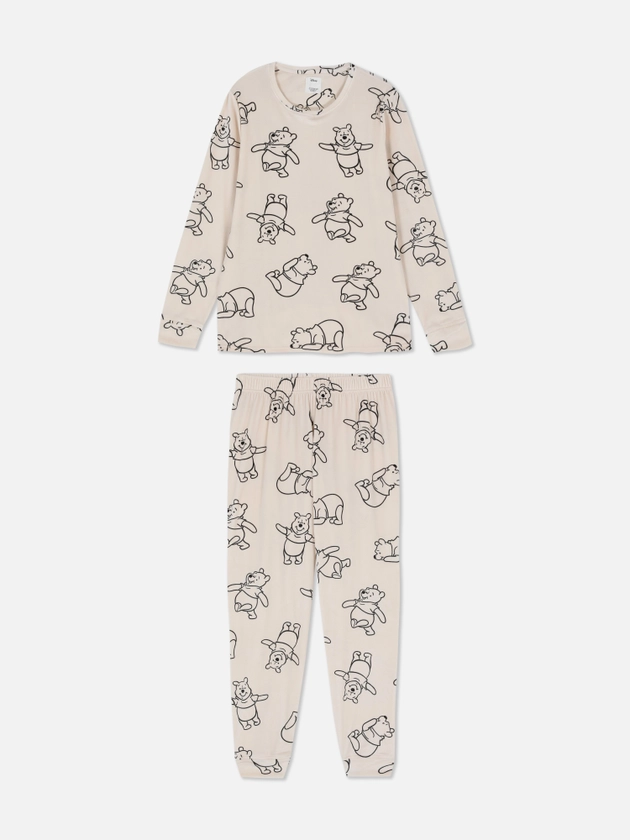 Disney’s Characters Long Sleeve Fleece Pyjamas