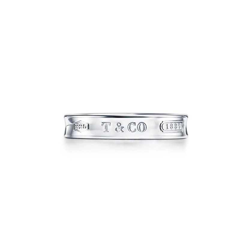 Tiffany 1837® Ring in Silver, Narrow | Tiffany & Co.